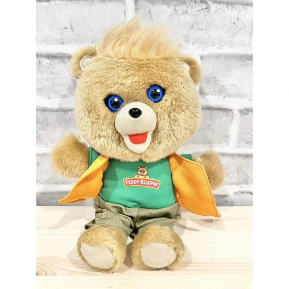 Ruxpin Bear Teddy Ruxpin 2018 Plush Figure Teddy Ruxpin Walmart